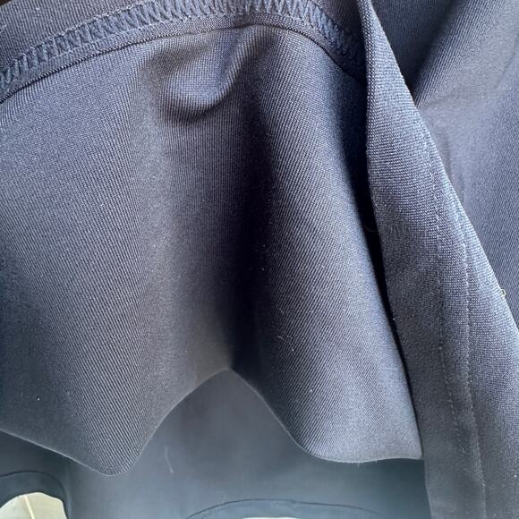 Nike Vintage 1990s Challenge Court Mini Tennis Skirt Washed Black Retro Sport - Picture 5 of 7